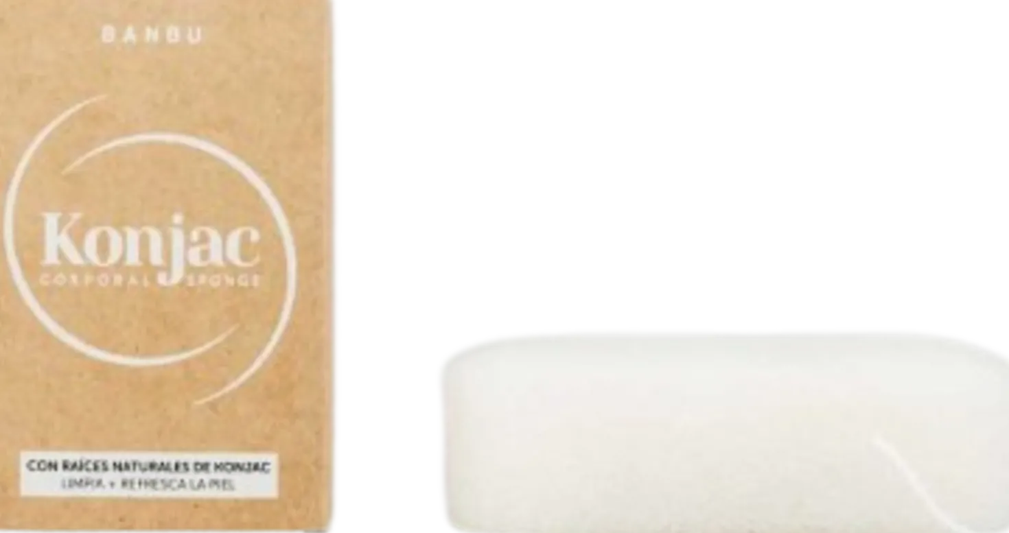 Spugna Konjac Naturale per il Corpo