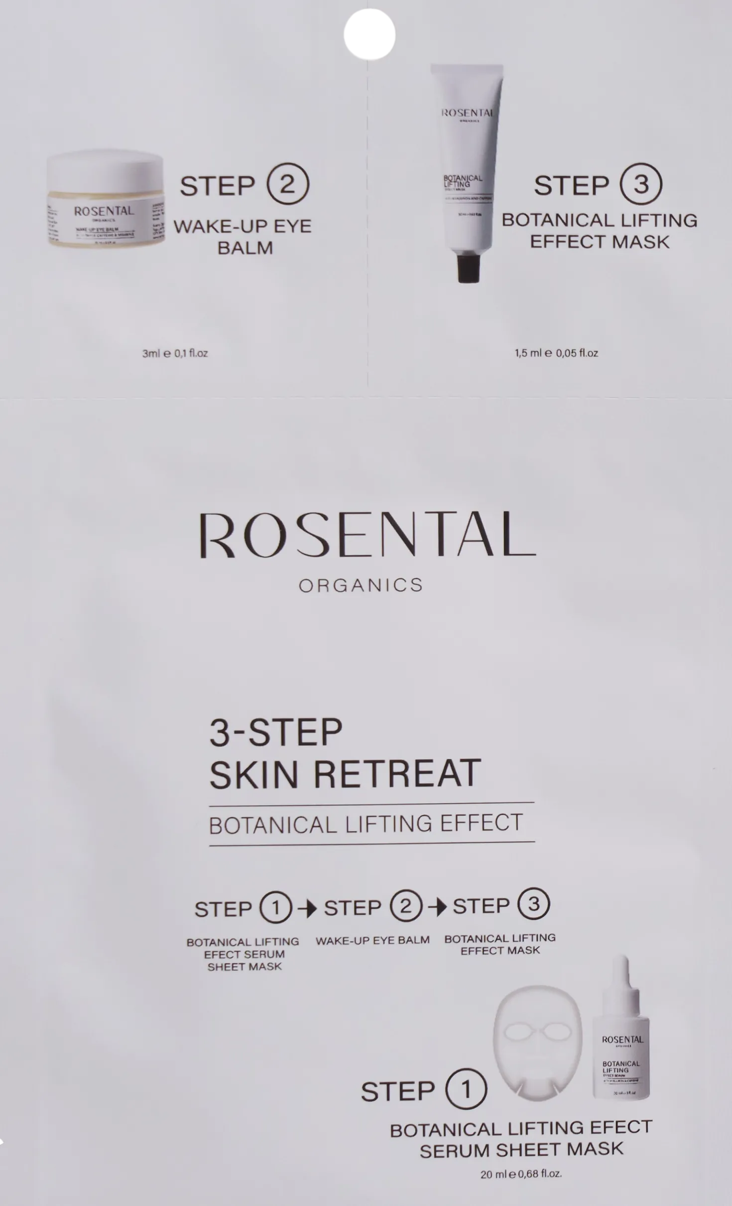 3-Step Skin Retreat, 24,50 ml