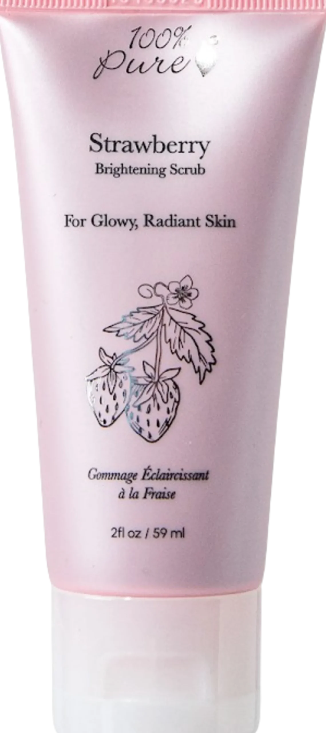 Strawberry Brightening Scrub, 59 ml