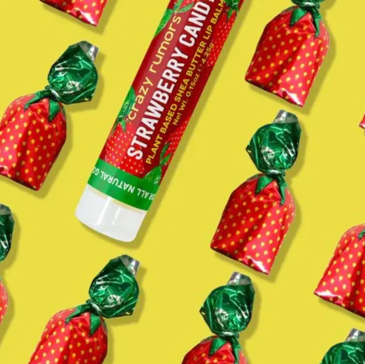 Strawberry Candy Lip Balm, 4,25 g