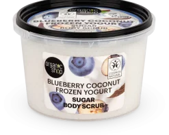 Sugar Body Scrub Blueberry Coconut Frozen Yogurt, 250 ml
