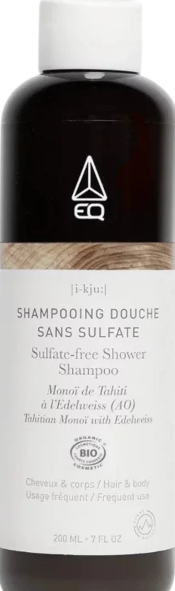 Sulfate Free Shower Shampoo Tahitian Monoi with Edelweiss, 200 ml