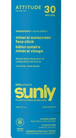 Sunly Sunscreen Face Stick Kids SPF 30, 20 g