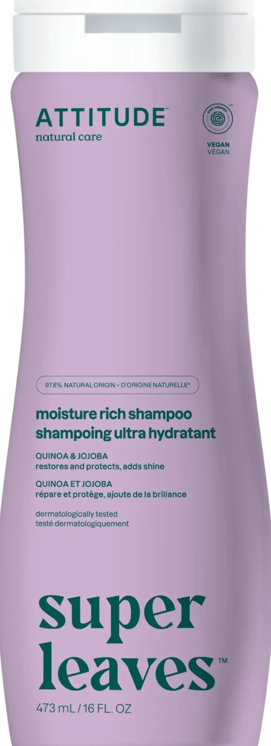 Super Leaves - Moisture Rich Shampoo, 473 ml
