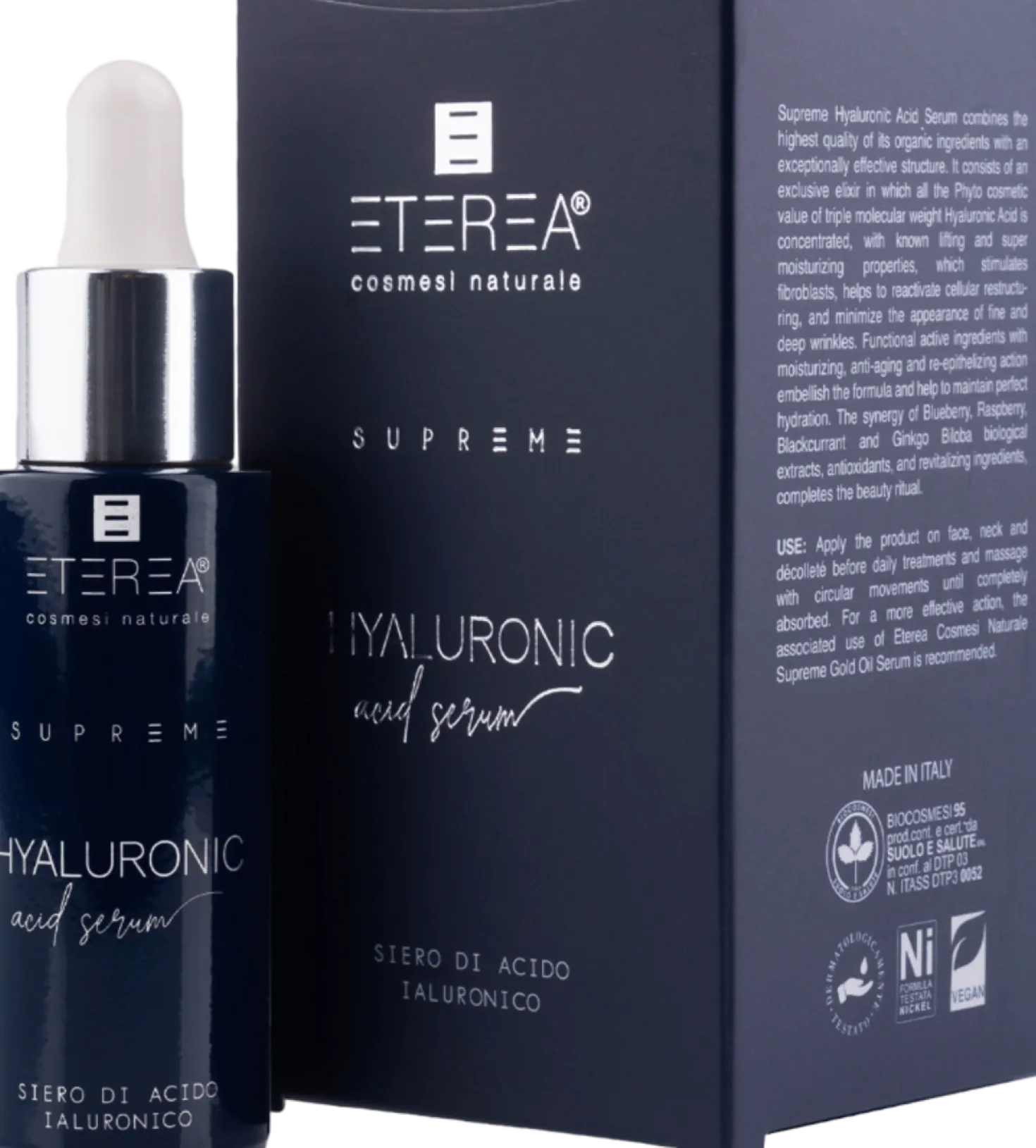 Supreme Siero all'Acido Ialuronico, 30 ml