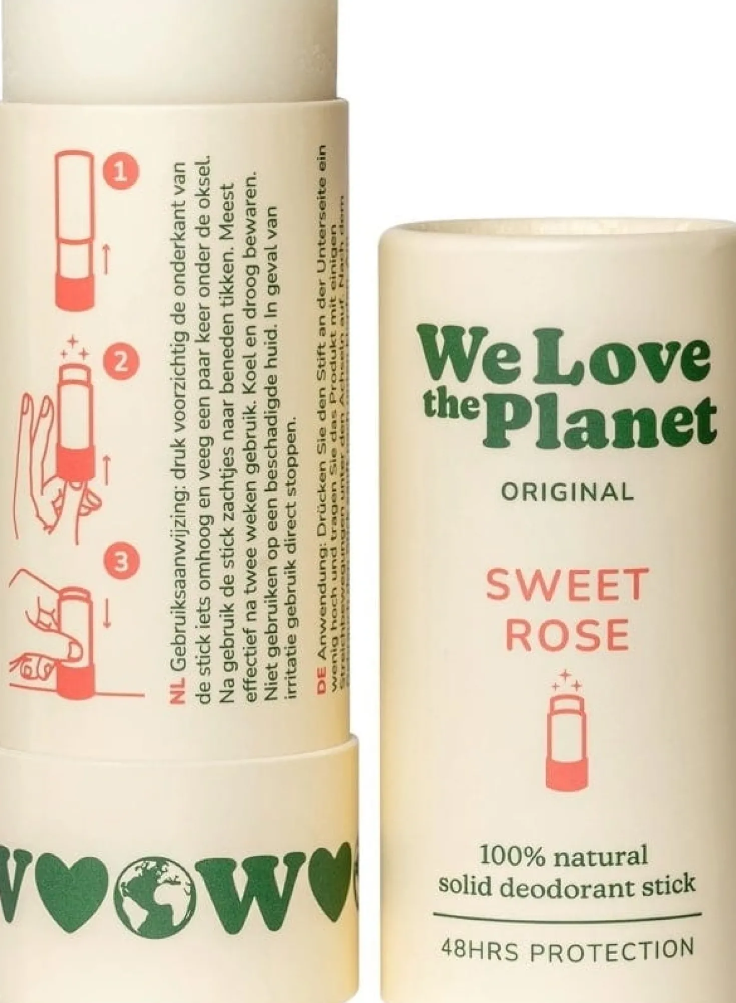 Sweet Rose Deo, Deodorante in stick (40 g)