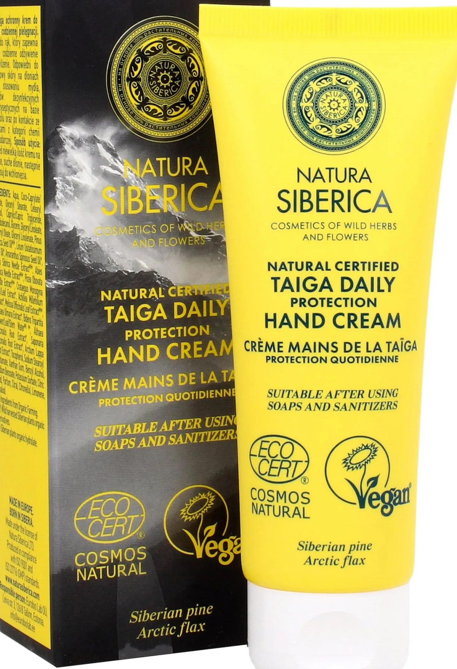 Taiga Daily Protection Hand Cream, 75 ml