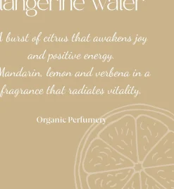 Tangerine Organic Fresh Fragrance, 200 ml