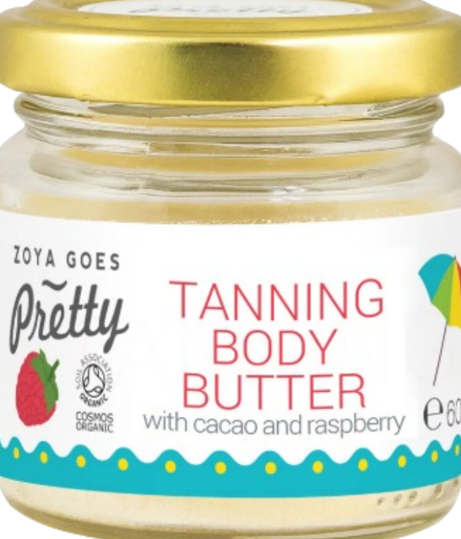 Tanning Body Butter Cocoa & Raspberry, 60 g