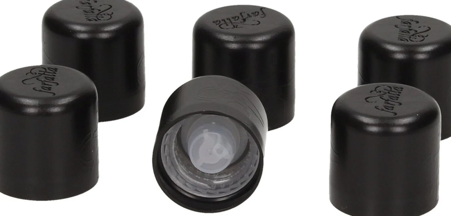 Tappi per Bottigliette Vuote, per contenuto liquido (6 pezzi)