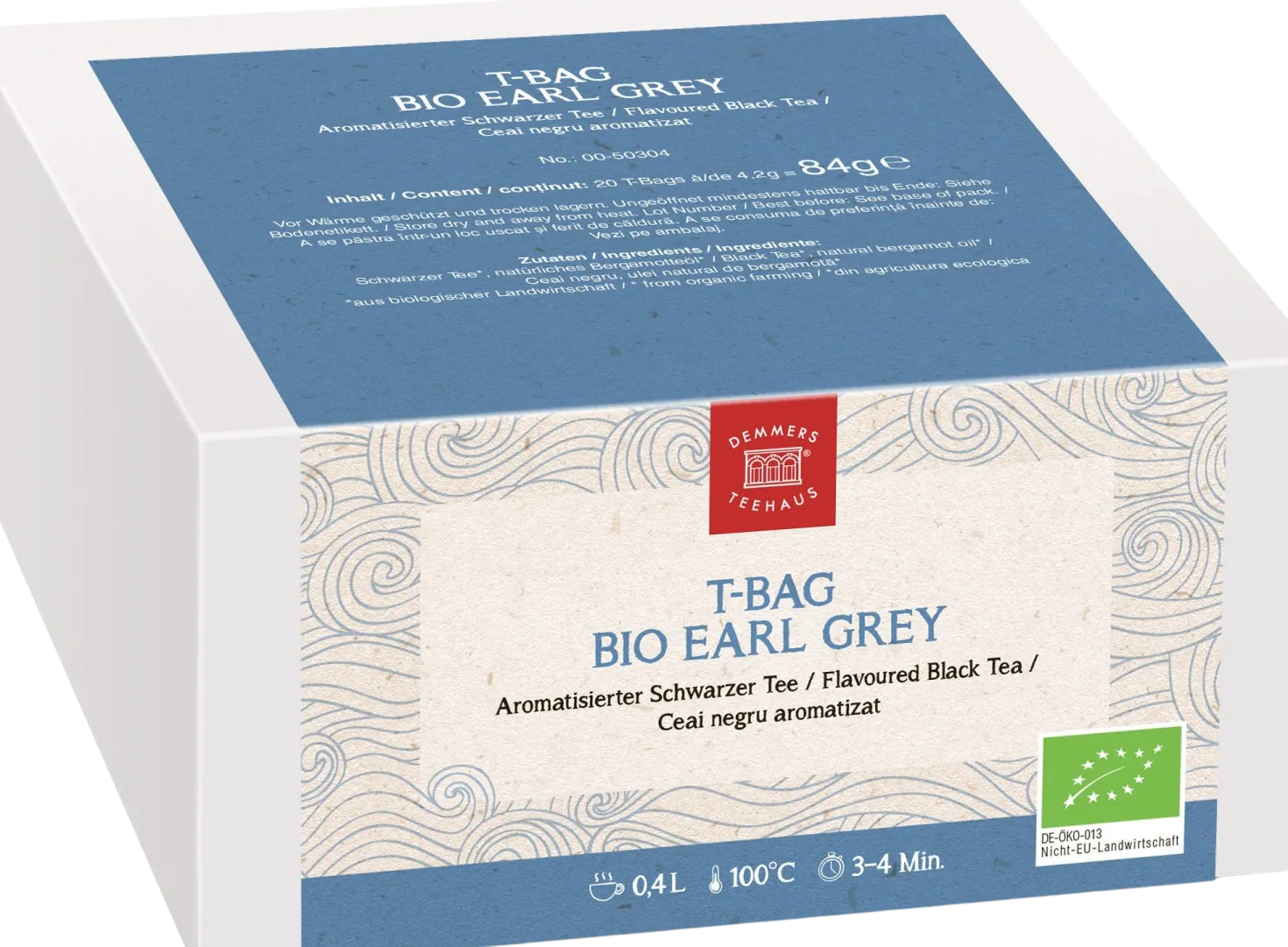 T-Bag Bio - Earl Grey, 20 bustine (84 g)