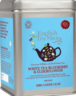 Tè Bianco Bio con Mirtilli e Fiori di Sambuco, 100 g