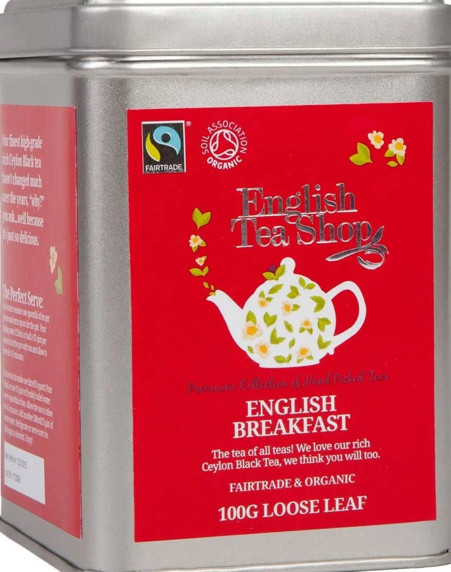 Tè Bio English Breakfast - Fairtrade, Sfuso (100 g)