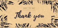 Thank You! - Buono Regalo Stampato, 1 pz.