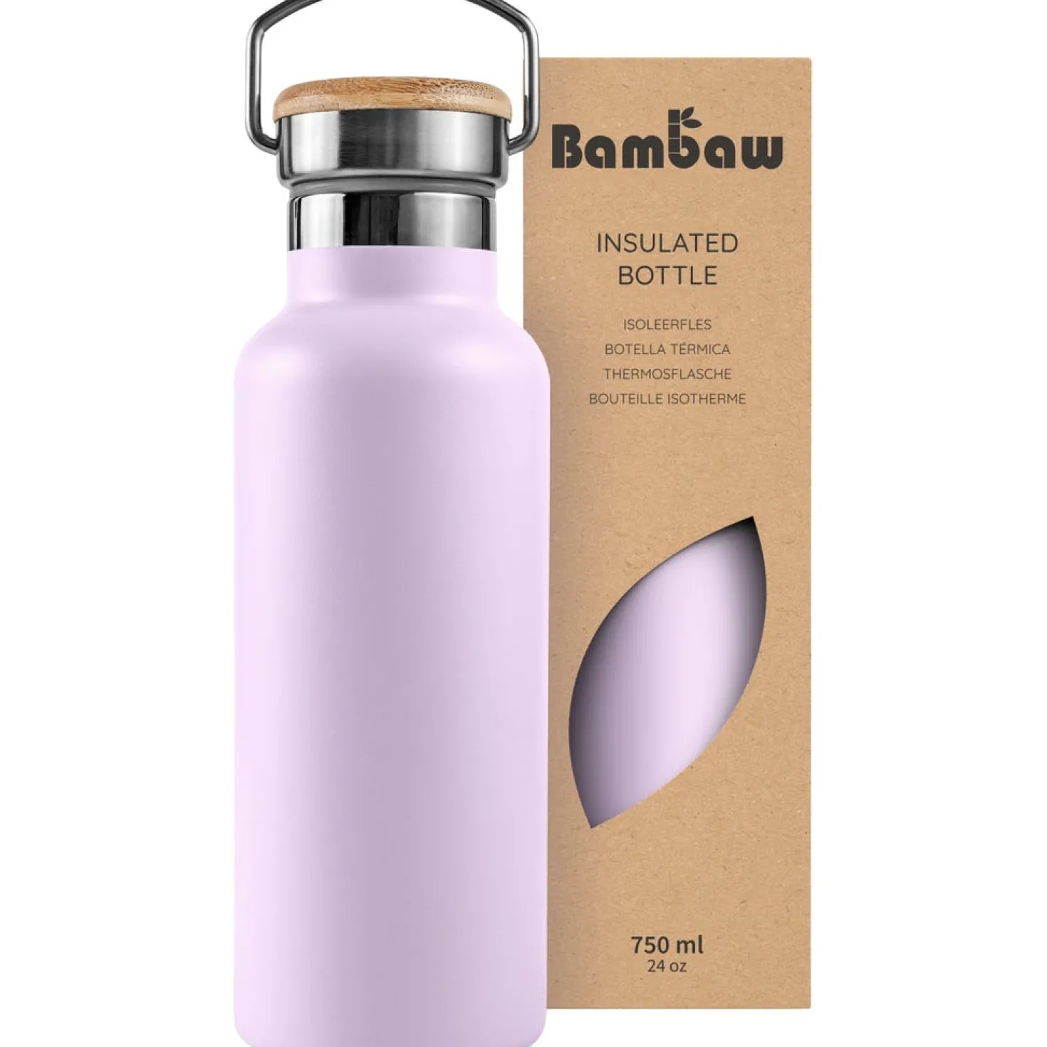 Thermos in Acciaio Inossidabile, 750 ml, Natural Steel