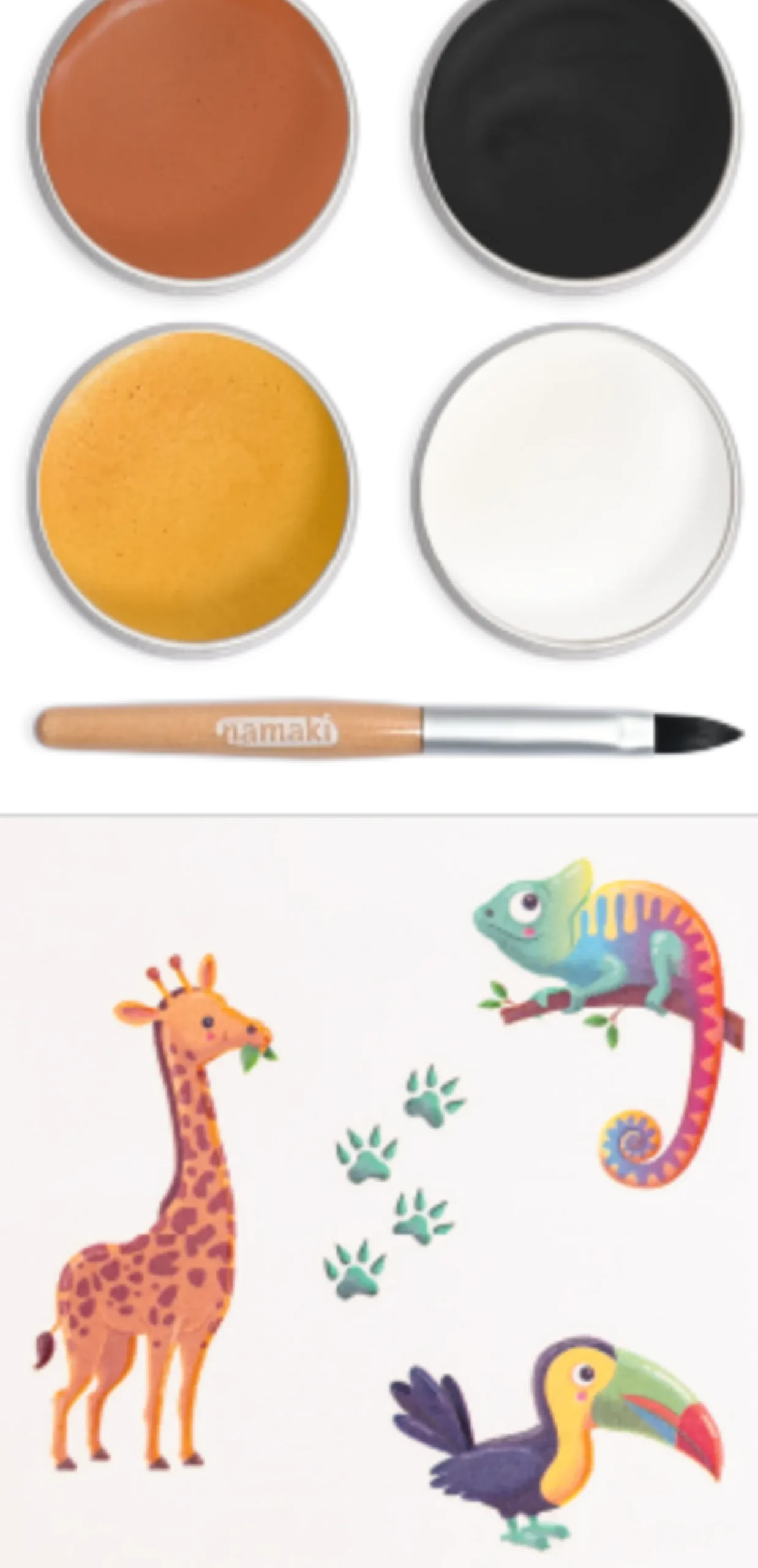 Tiger Face Painting Kit, 24 g