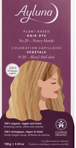 Tinta Vegetale Biondo Miele nr.20, 100 g