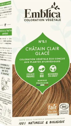 Tinta Vegetale Castano Chiaro Nr. 5.1, 100 g