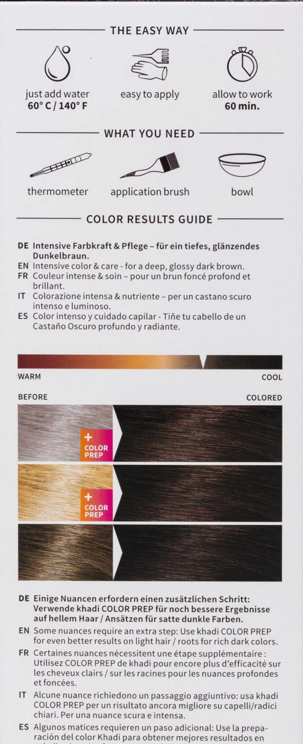 Tinta Vegetale - Castano Scuro, 100 g