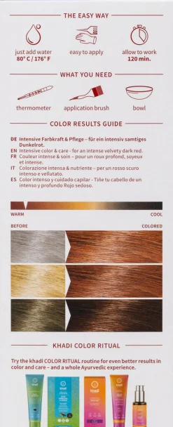 Tinta Vegetale Henné, Amla & Jatropha, 100 g
