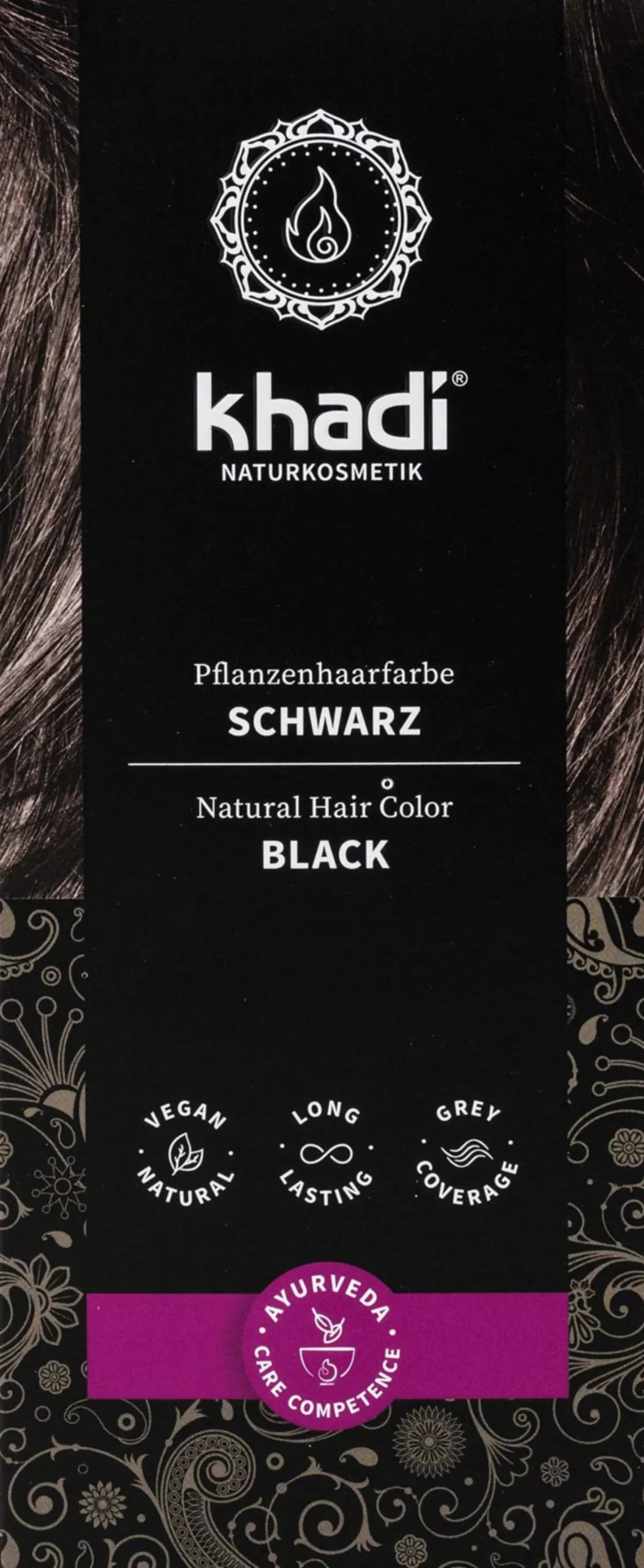 Tinta Vegetale - Nero, 100 g