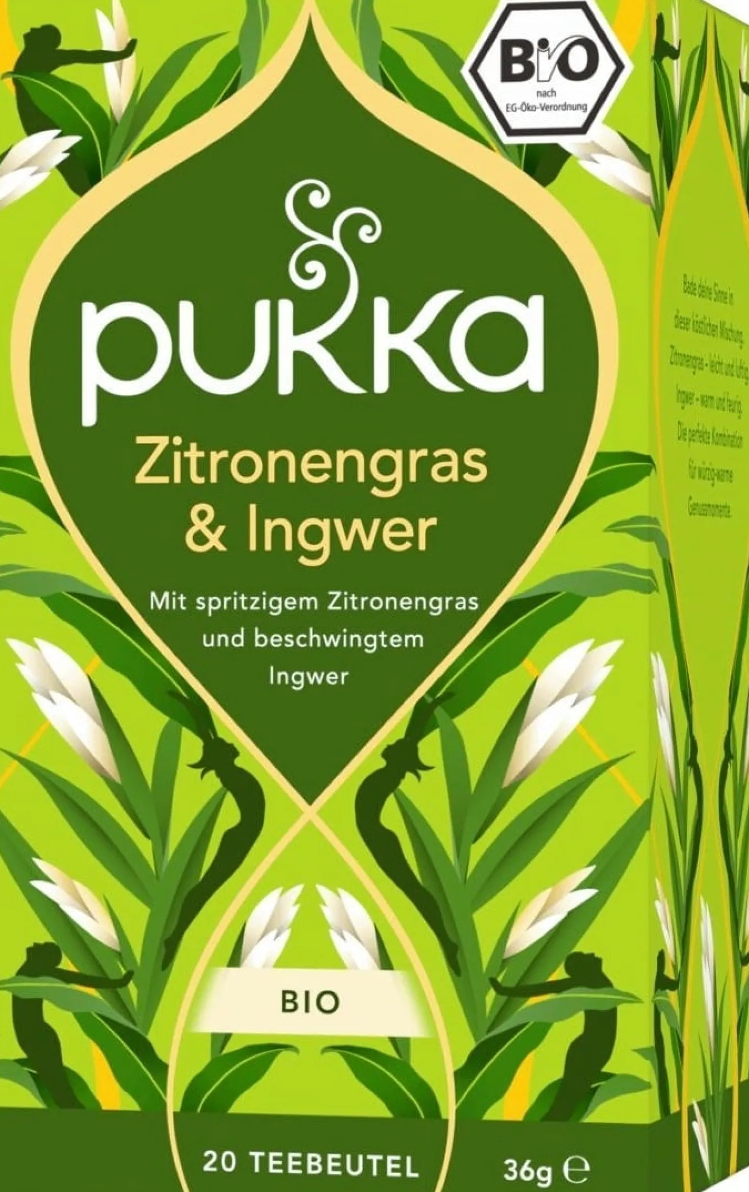 Tisana alla Citronella e Zenzero Bio, 20 pz. (36 g)