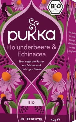 Tisana al Sambuco ed Echinacea Bio, 20 pz. (40 g)