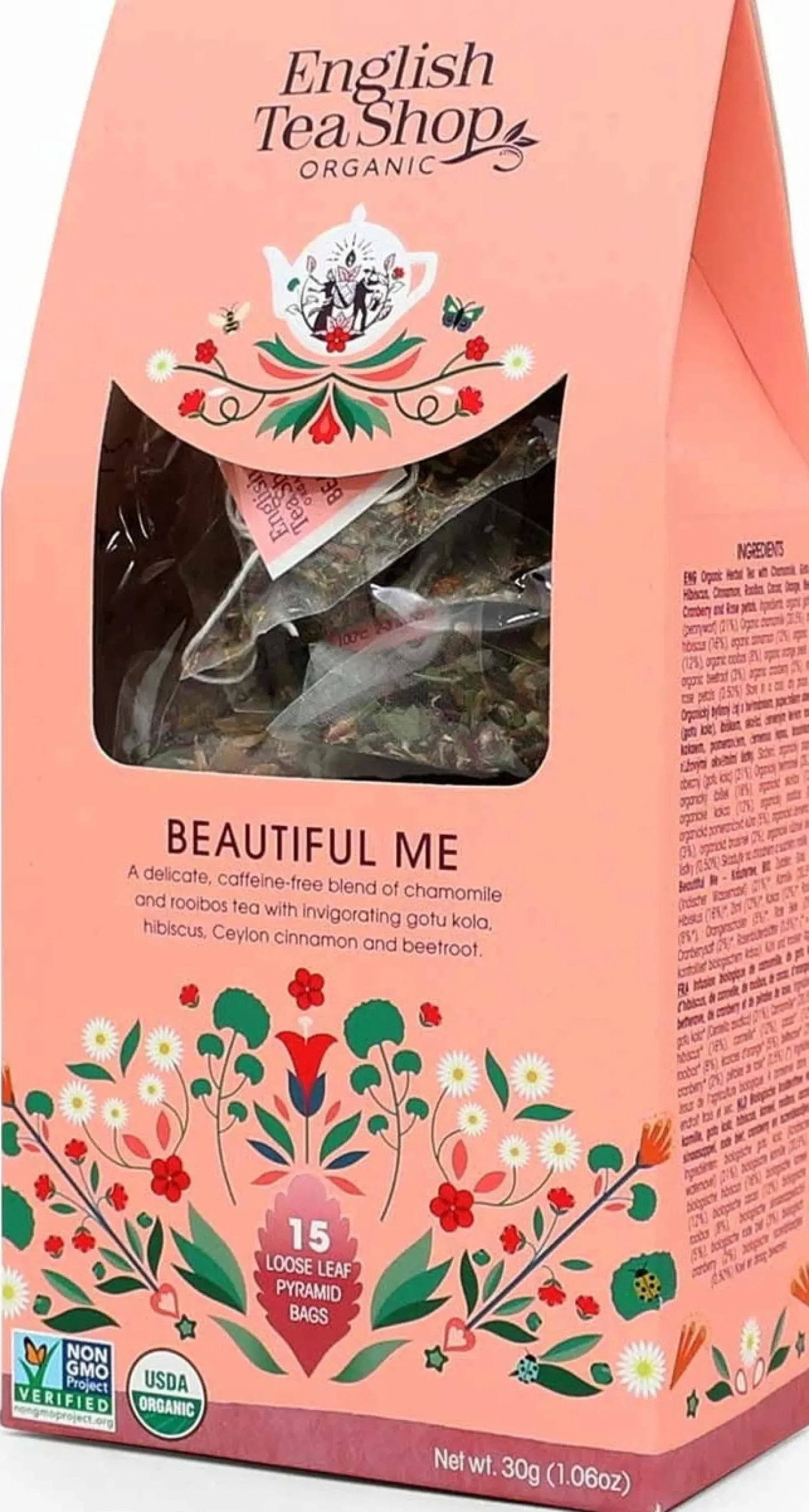 Tisana Bio Beautiful Me, 15 bustine piramidali (30 g)