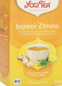 Tisana Bio con Zenzero & Limone, 30,60 g