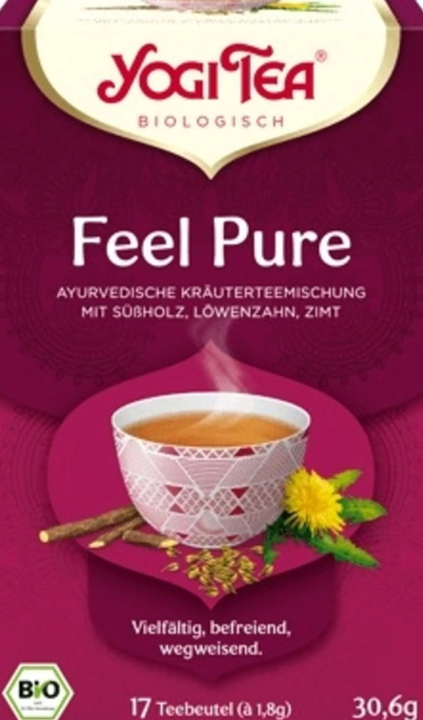 Tisana Bio "Feel Pure", Classic (30,60 g)