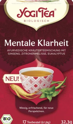 Tisana Bio per la Mente, 17 bustine (32,30 g)