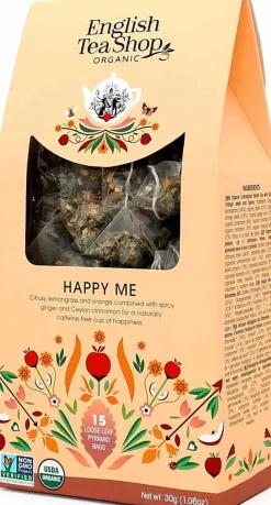 Tisana Wellness Bio - Happy Me, 15 bustine piramidali (30 g)