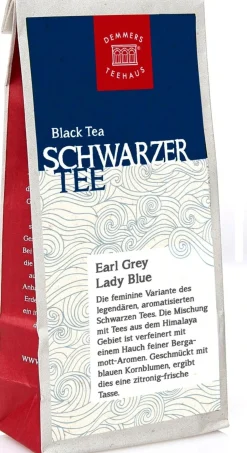 Tè Nero "Earl Grey Lady Blue", 100 g