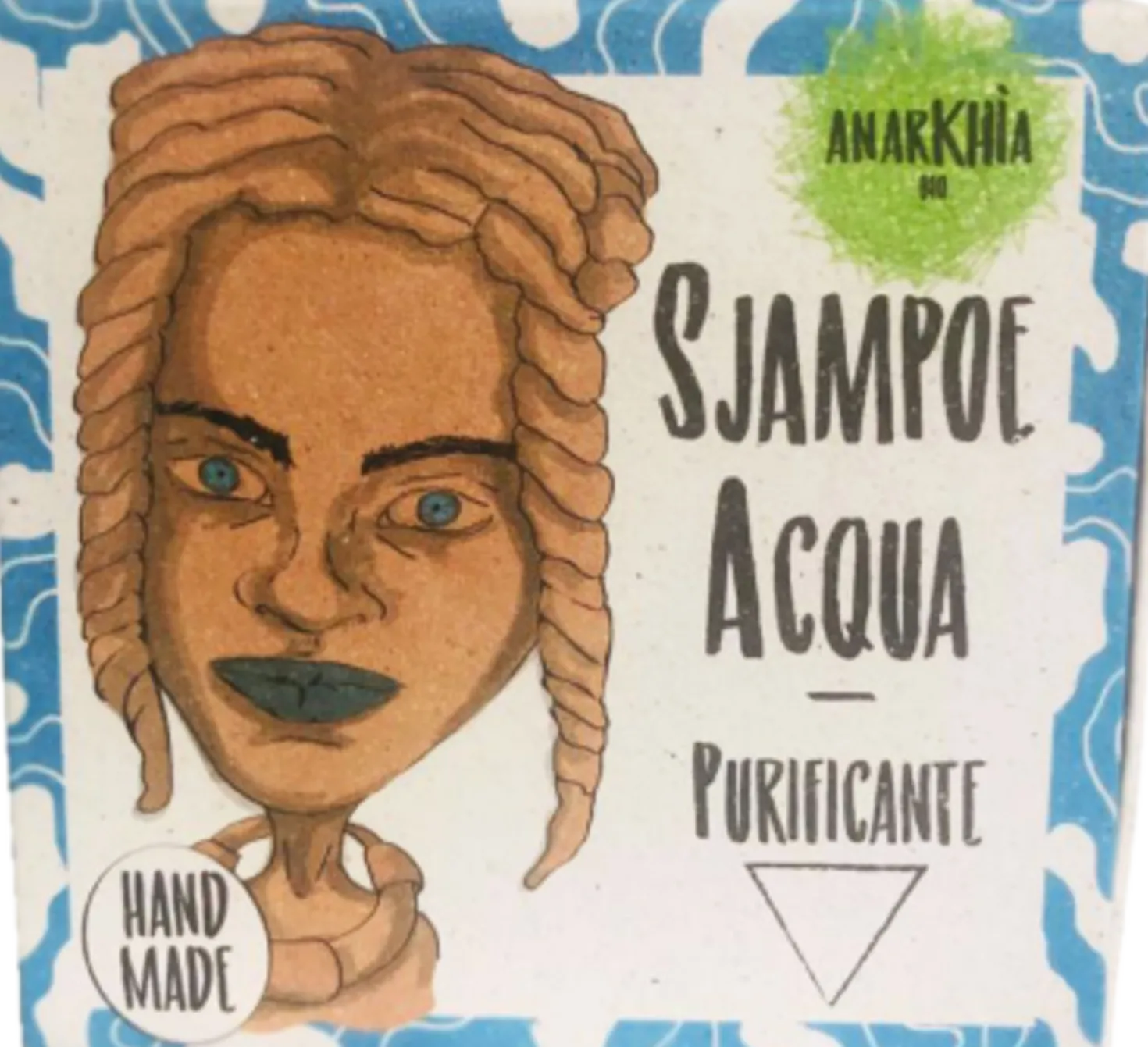 TRIBE SJAMPOE ACQUA Detergente Solido per Capelli, 55 g