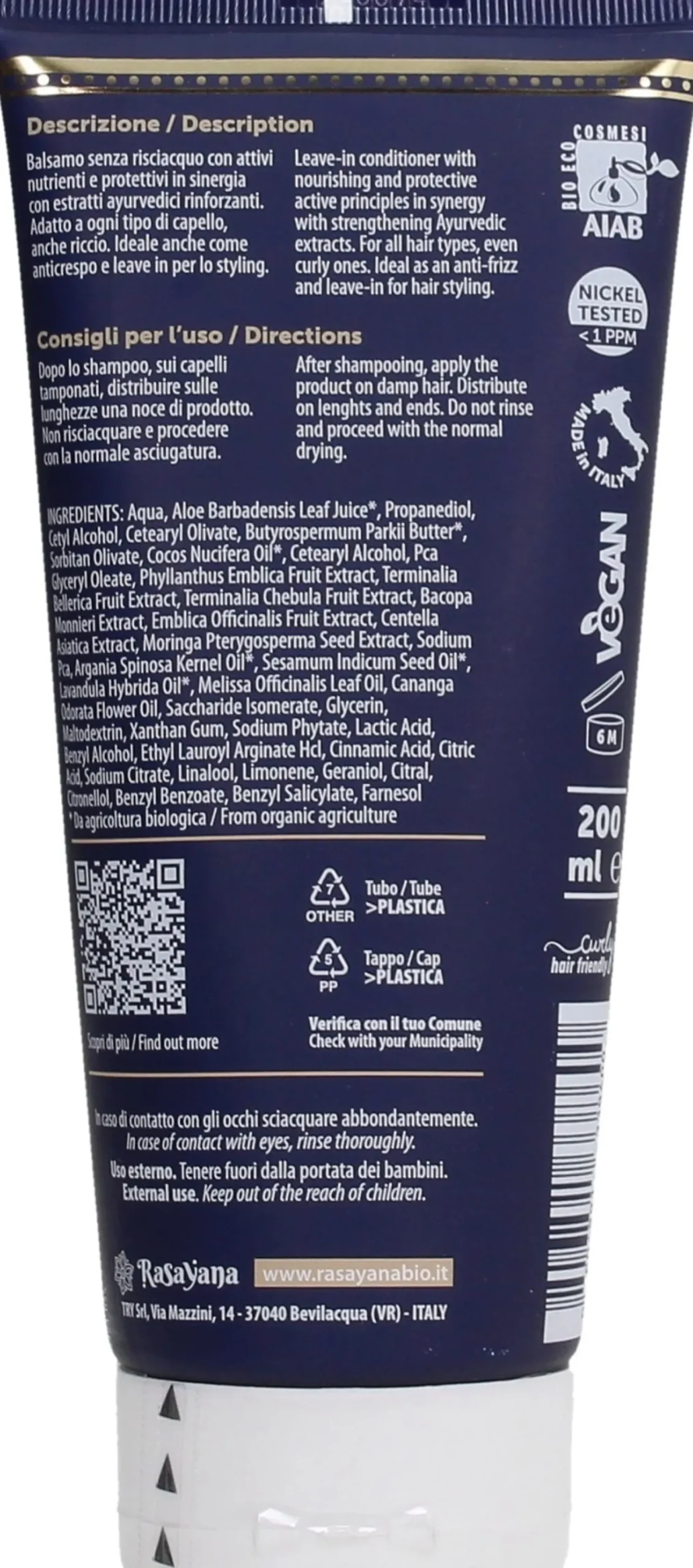 triphala Balsamo Leave-In, 200 ml