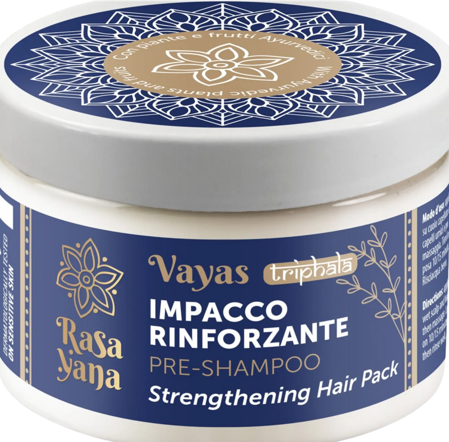 Triphala Vayas Impacco Rinforzante Pre-Shampoo , 150 ml