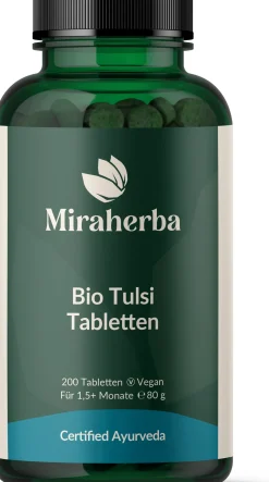 Tulsi in Compresse Bio, 200 compresse