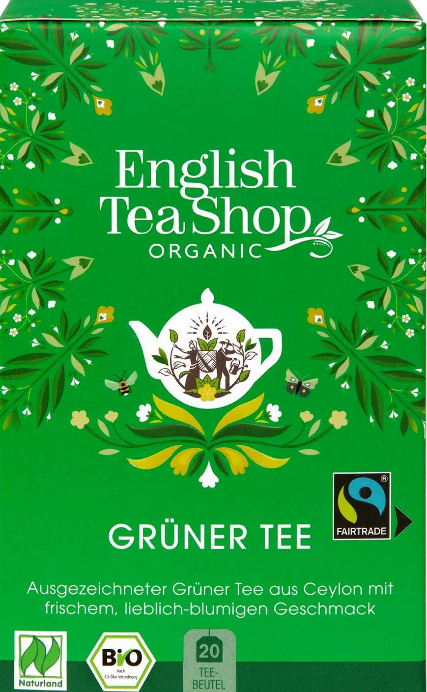 Tè Verde Bio, 20 bustine