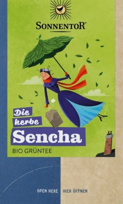 Tè Verde Bio - Sencha - L'Erbaceo, 18 bustine a doppia camera (21,60 g)