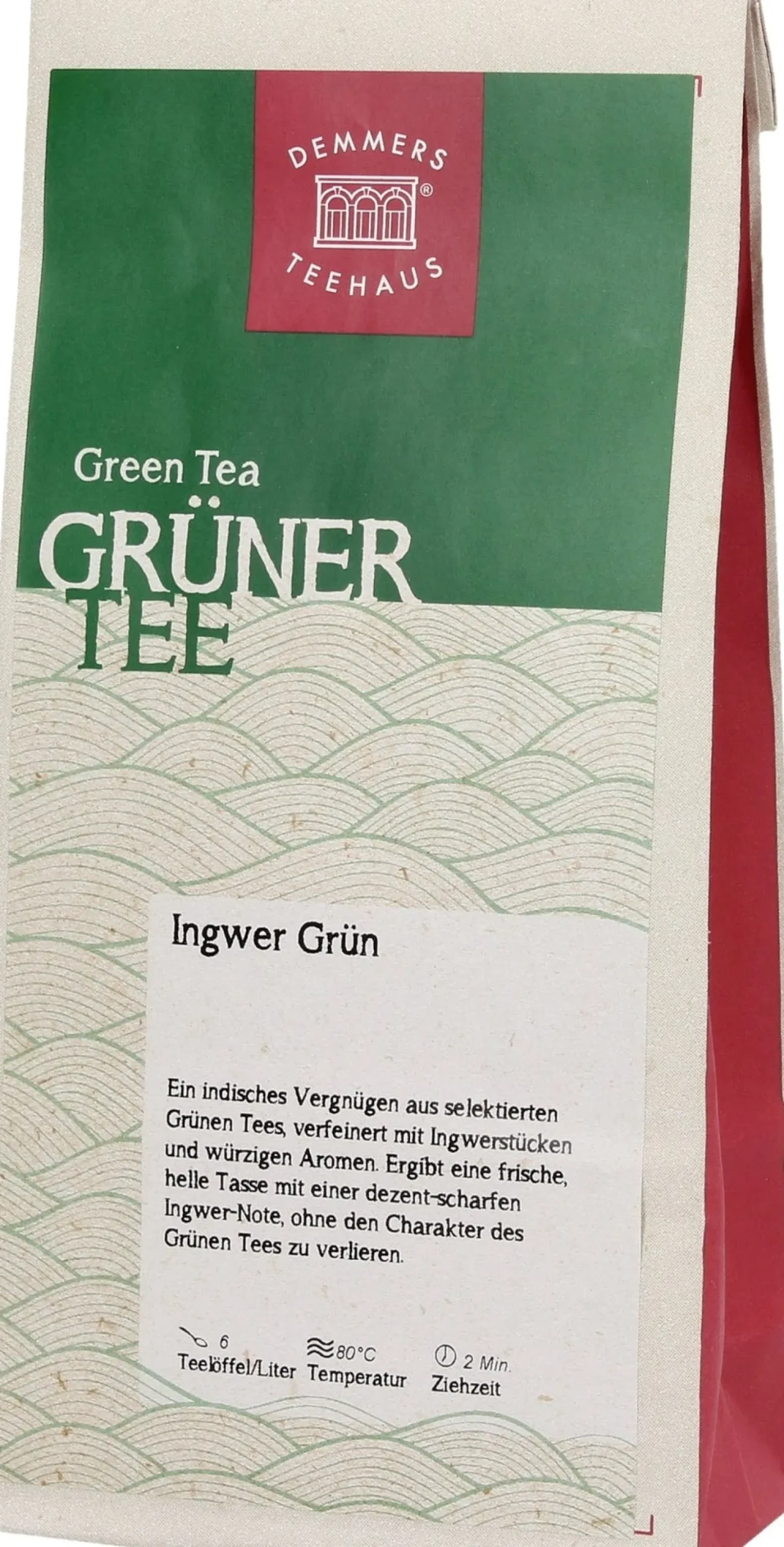 Tè Verde "Ginger Green", 100 g