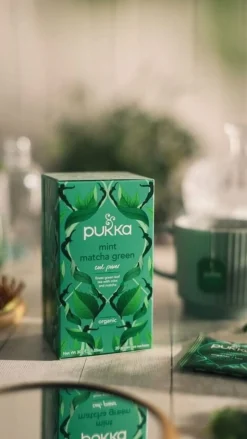 Tè Verde Mint Matcha Green Bio, 20 bustine di tè (30 g)