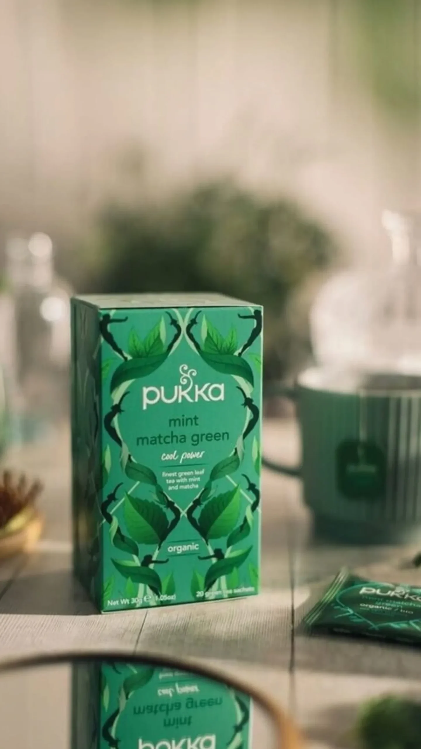 Tè Verde Mint Matcha Green Bio, 20 bustine di tè (30 g)