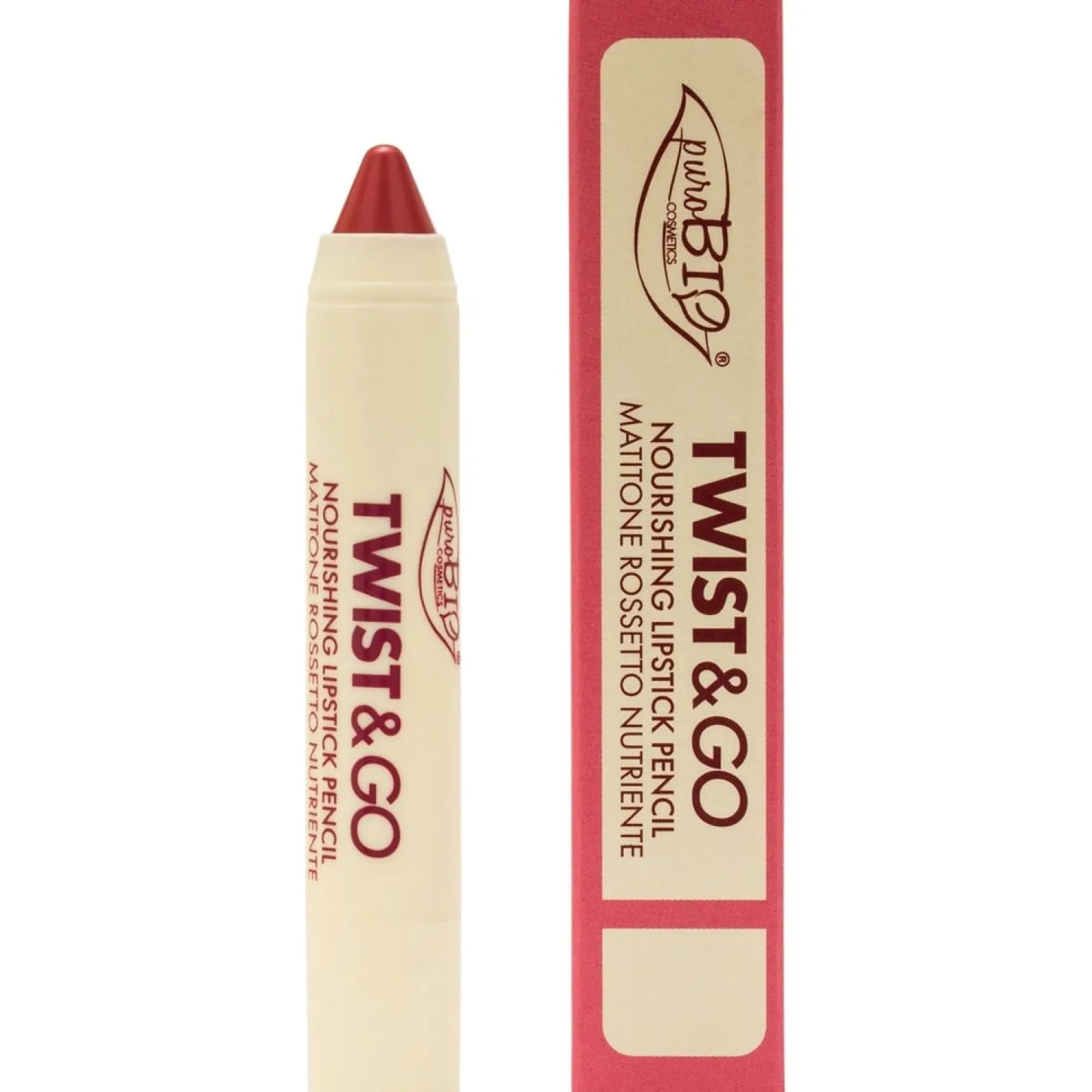 Twist & Go Matitone Rossetto Nutriente, 506 dark mauve (2,90 g)