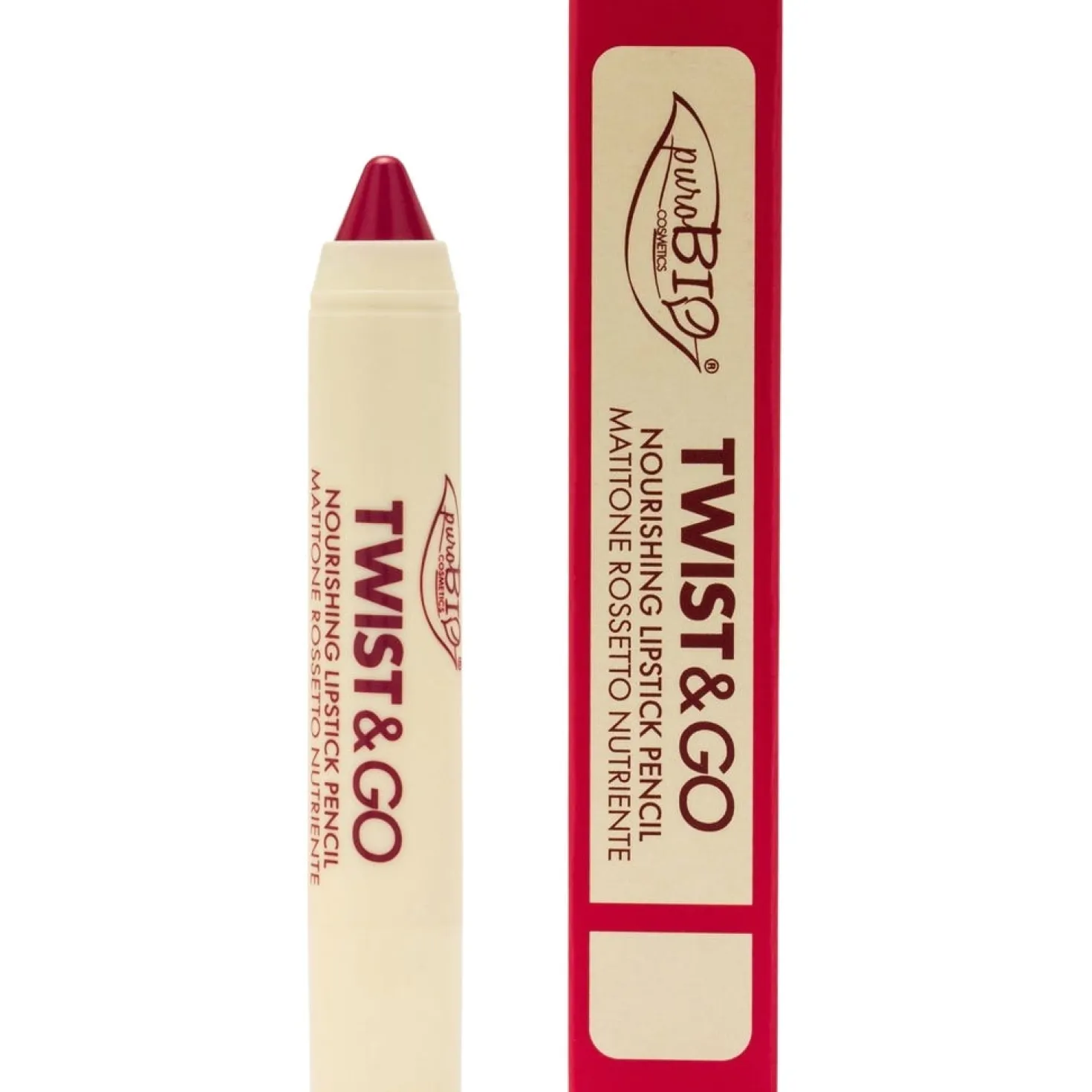 Twist & Go Matitone Rossetto Nutriente, 506 dark mauve (2,90 g)