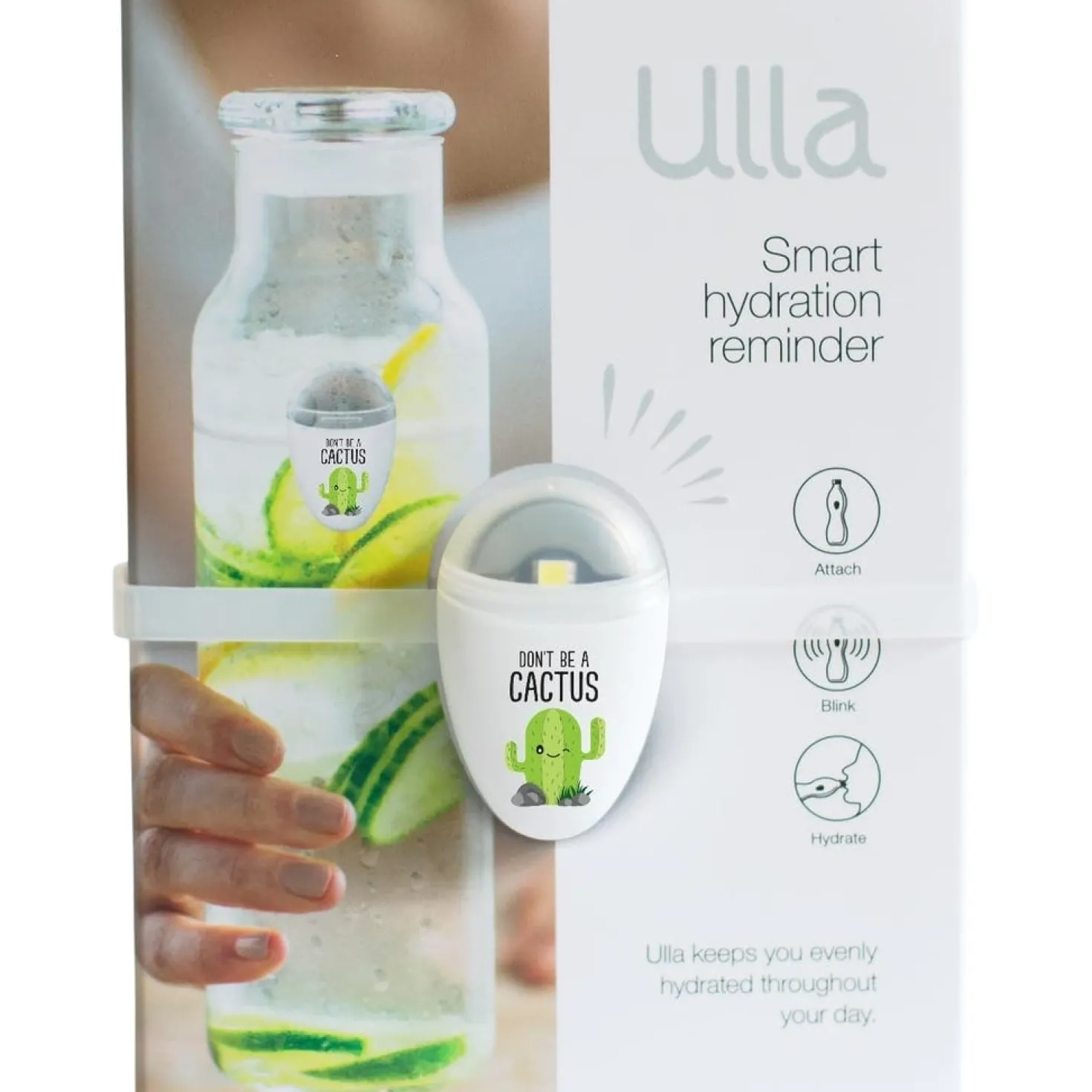 Ulla - Smart Hydration Reminder, Flamingo Pink