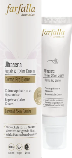 Ultrasens Derma Pro Biome Crema Calmante e Riparatrice, 30 ml