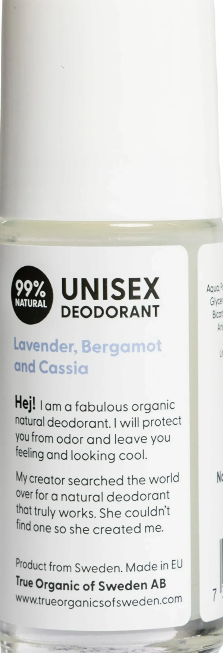 Undercover Agent Natural Deodorant Lavender, Bergamot and Cassia, 50 ml