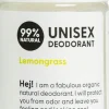 Undercover Agent Natural Deodorant Lemongrass, 50 ml