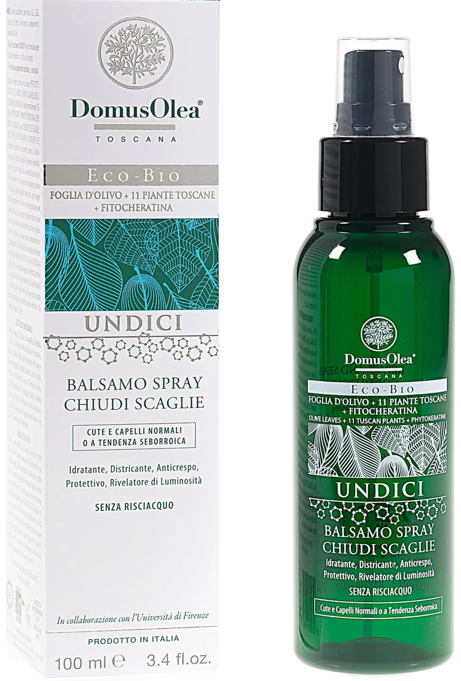 UNDICI - Balsamo Spray Chiudi Scaglie, 100 ml