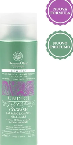 UNDICI - Co-Wash Balsamo Lavante Micellare, 200 ml